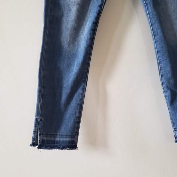 Banana Republic Medium Wash Premium Denim Skinny Jeans 27P - Picture 3 of 9